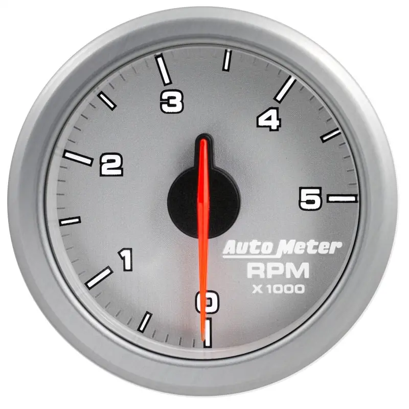 2-1/16" Tach, 0-5,000 Rpm, Air-Core, Airdrive, Silver 1