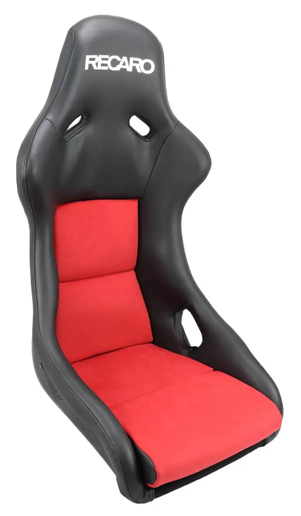 Recaro Pole Position Abe Artificial Leather Black / Dinamica Red 1