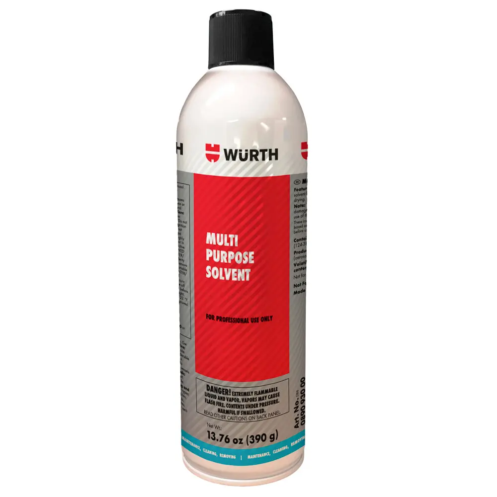 Wurth Multi Purpose Solvent Aerosol Can 1