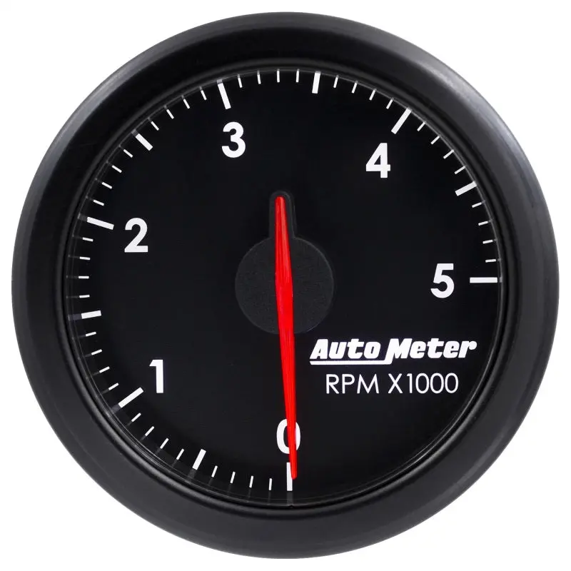2-1/16" Tach, 0-5,000 Rpm, Air-Core, Airdrive, Black 1