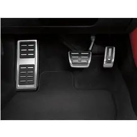 Genuine Audi A3 Sedan Stainless Steel Pedal Caps 1