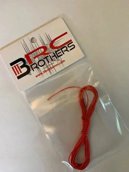 180Lb Red Winch Line. Super Abrasive Resistant 1