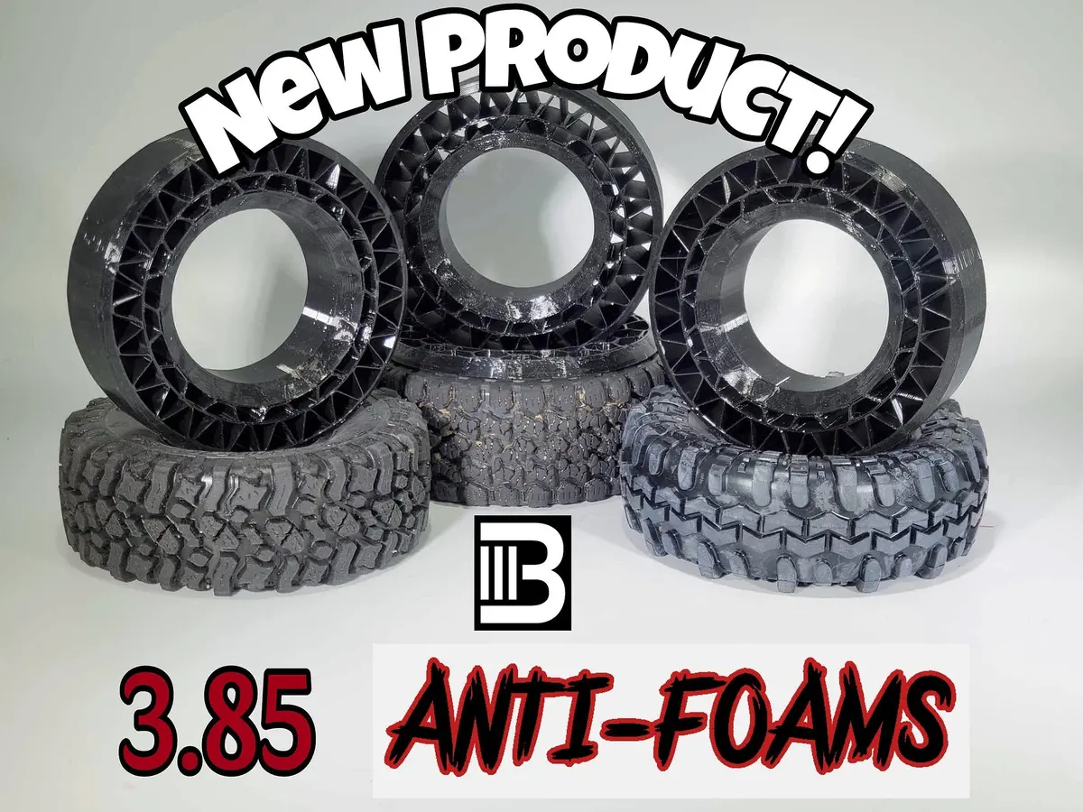 3.85 Dual-Stage Anti-Foams. 1.55" Rim Size 1