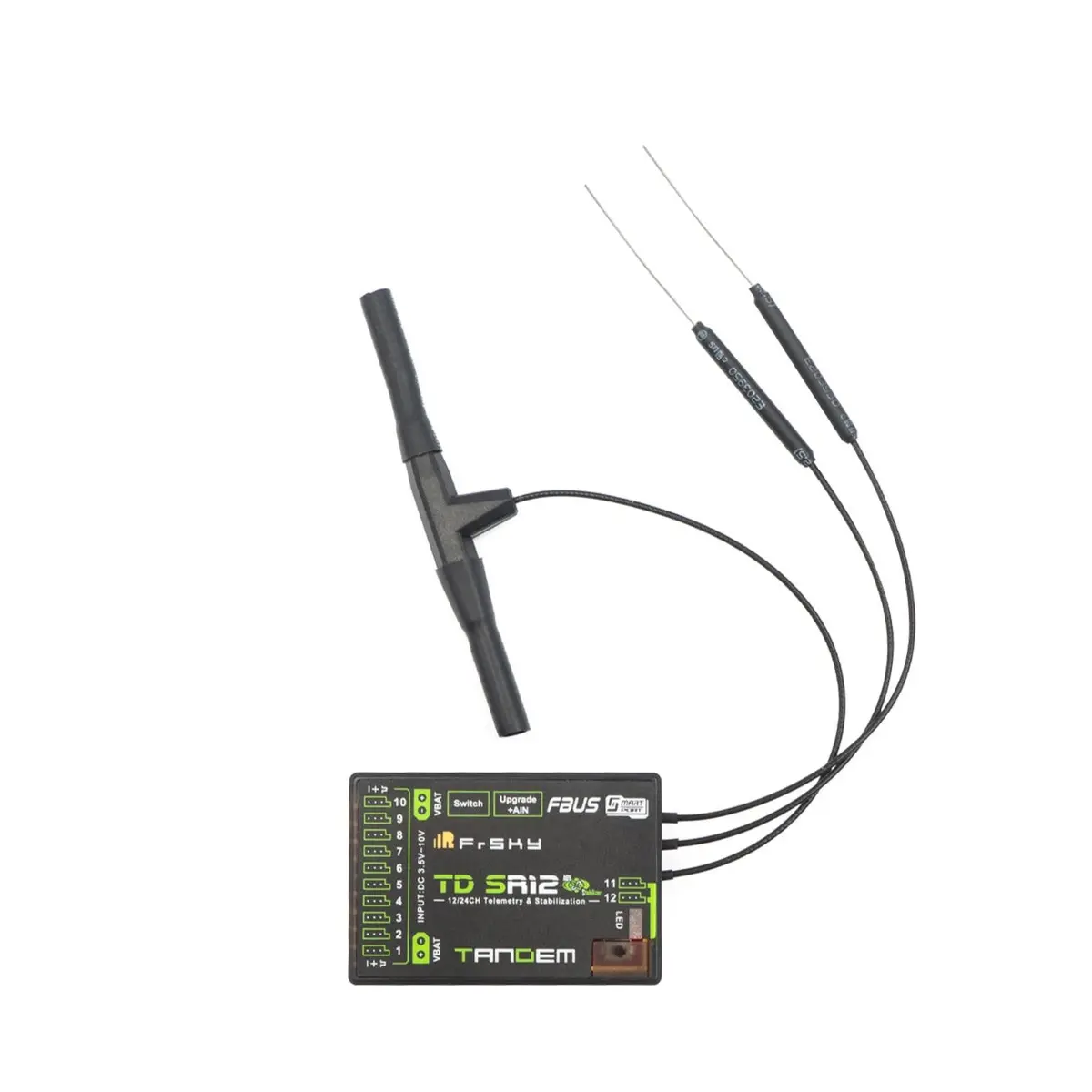 Frsky Td Sr12 Tandem 12 Ch. Receiver With Stabilization 1