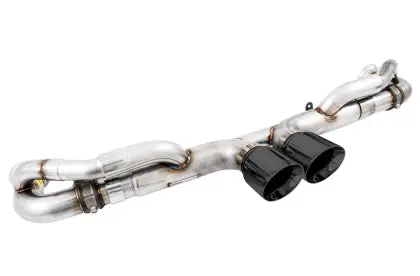 Awe Switchpath™ Exhaust For Porsche 991 Gt3 / Rs - Diamond Black Tips 1