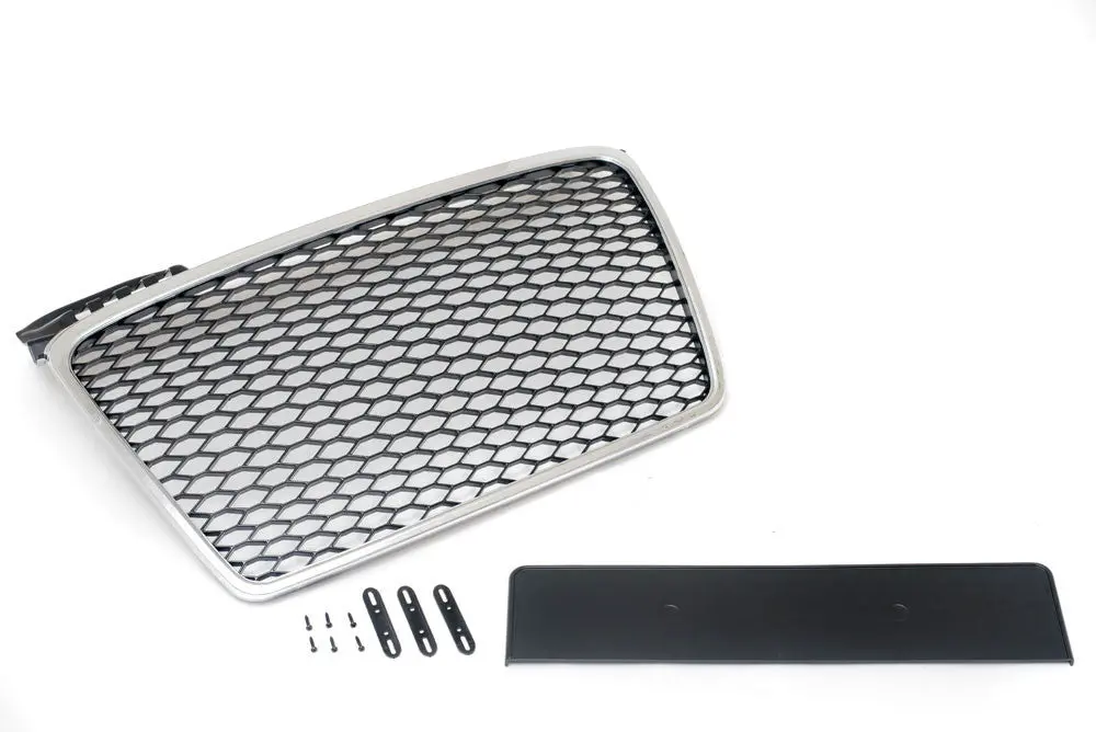 Audi B7 A4 Mesh Grille  (Chrome Surround) 1