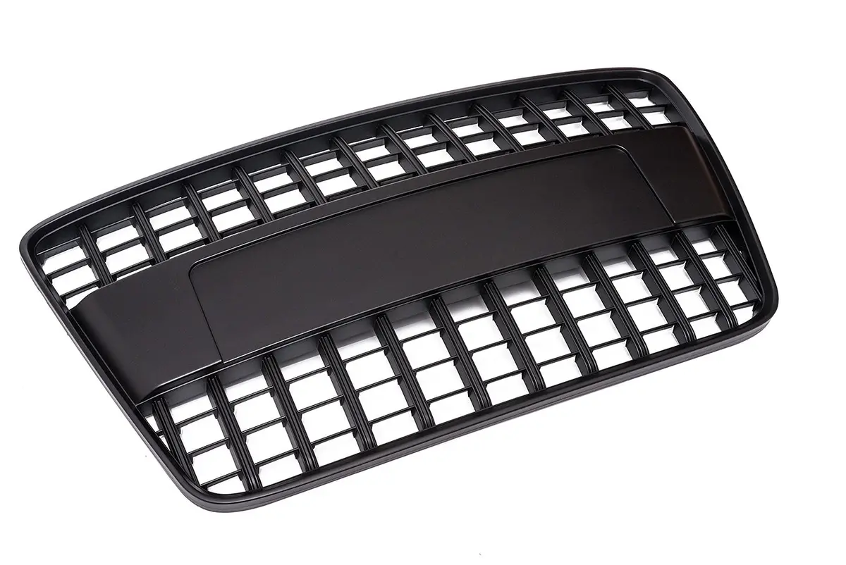 Audi Q7 Black Optic Badgeless Grille - 4L - Pre-Facelift 1