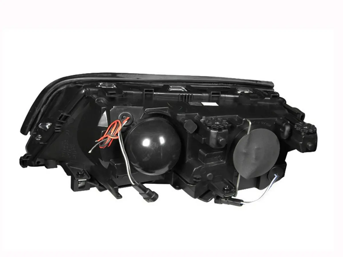 Anzo Bmw E46 3-Series 4-Door Projector Headlights W/ Led Halo 2