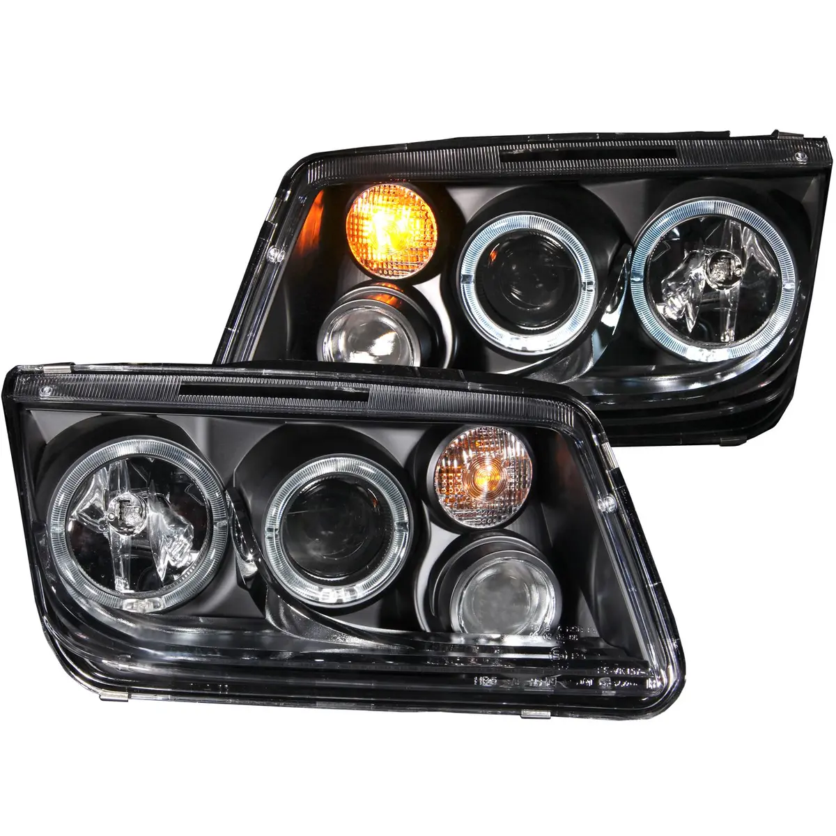 Anzo Vw Mk4 Jetta Projector Headlights W/ Fog Lights 1
