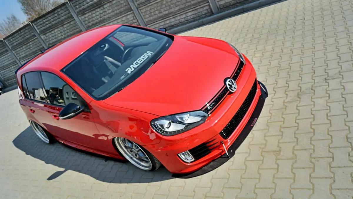 Maxton Design Front Racing Splitter Mk6 Golf Gti 35Th Anniversary 1