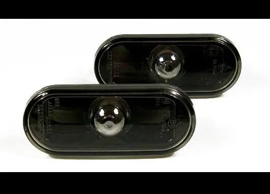 Mk4 Clear Smoked Fender Markers 1