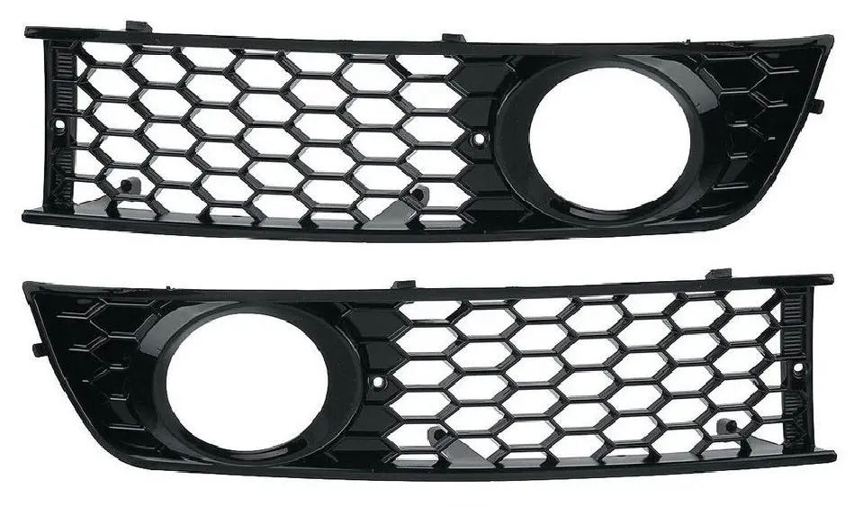 Rs Style Mesh Fog Light Grilles For Non-S-Line B6 A4 1