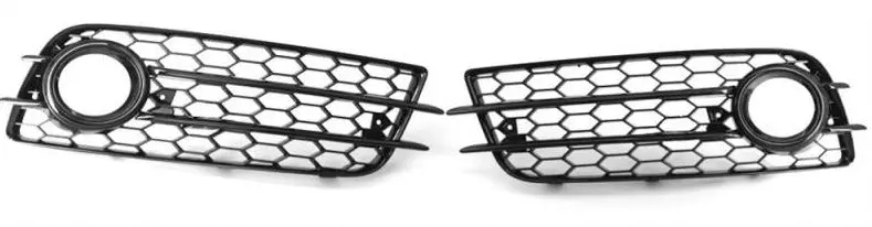 Audi B8 A4 S-Line/S4 - Rs4-Replica Fog Light Grilles Chrome Ring 1