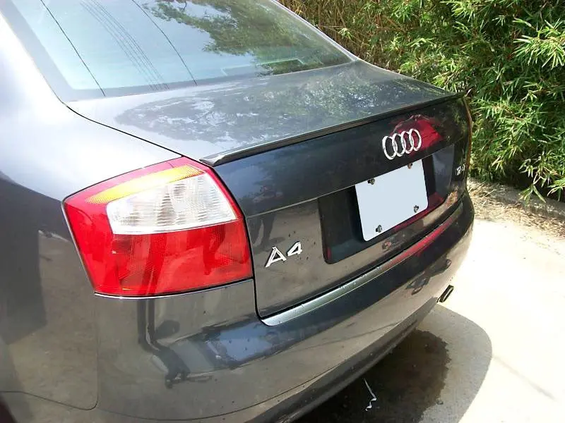 Audi B6 A4 Trunk Lip Spoiler 2