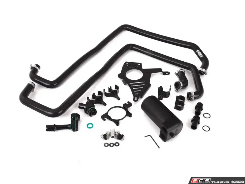 Ecs Tuning Mk8 Gti/R Baffled Oil Catch Can System 1