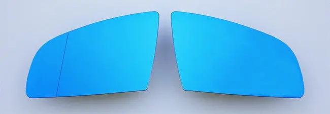 Audi B6/B7 A4/ 8P A3/ C6 A6 Blue Split Mirror Glass 1