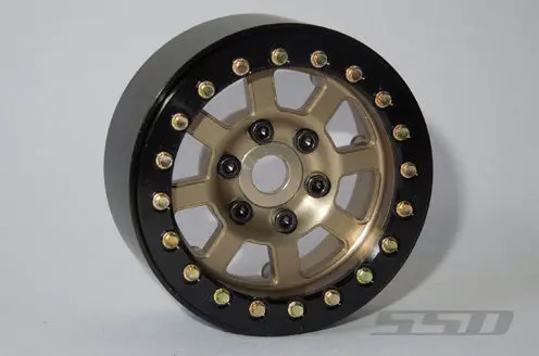 Ssd Rc Assassin 1.9 Beadlock Crawler Wheels (Bronze) (2) 1