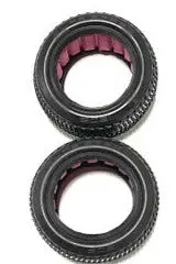Team Gfrp Rear Tires With Inserts (Pair) 1