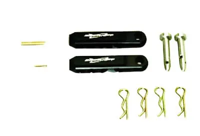 Secraft Pull-Pull Coupler Rudder Black 1