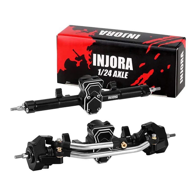 Injora Prosteer Double Joint Aluminum Axle For 1/24 Scx24 1