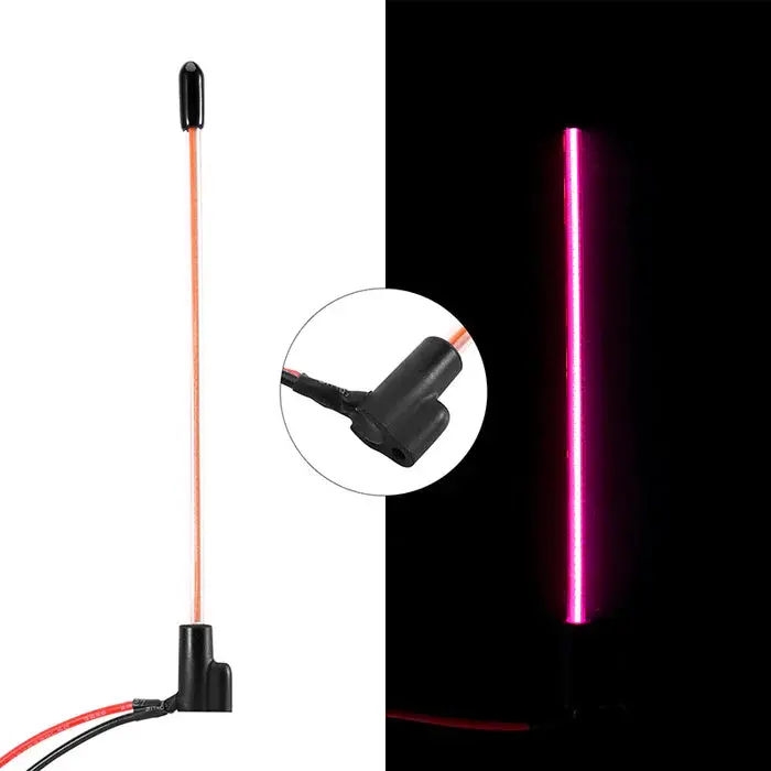 Injora Led Whip Light For 1/18 1/24 Rc Crawlers Purple 1