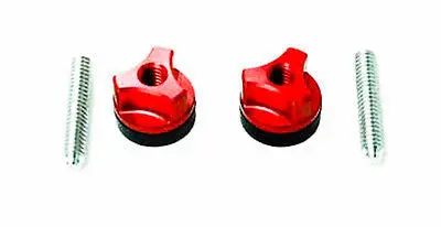 Secraft Aluminum Wing Bolt 1/4-20 Red 1
