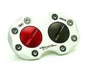 Secraft Aluminum Double Fuel Dot V2 Silver 1