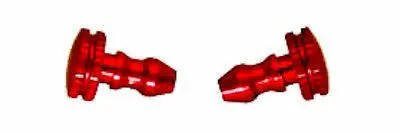 Secraft Aluminum Fuel Line Plugs Red 1