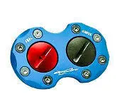 Secraft Aluminum Double Fuel Dot V2 Blue 1