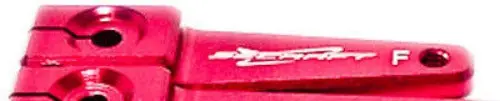Secraft Aluminum Servo Arm V2 25T 1.25 In Futaba Savox Mks Red 1
