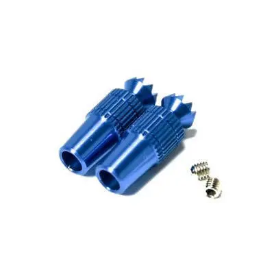 Secraft Transmitter Stick Ends 3Mm Blue 1