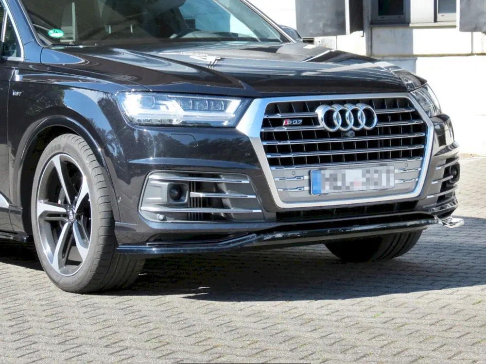 Maxton Design Front Splitter Audi Sq7/ Q7 Sline Mk2 (2016-2020) 1