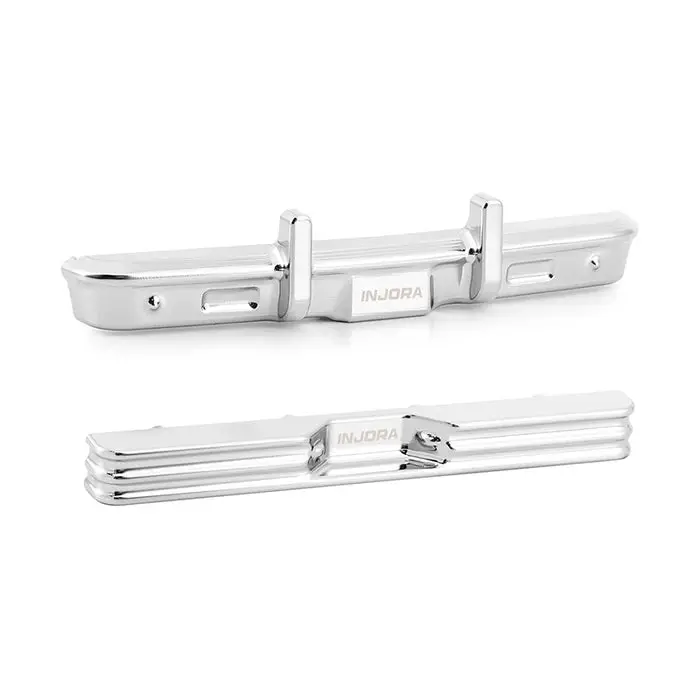 Injora Aluminum Front Rear Bumper For 1/30 Scx30 Chevrolet K10 1