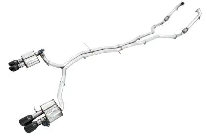 Awe Switchpath™ Exhaust (Non-Resonated) For Audi B9 S5 Coupe - Diamond Black Tips 1