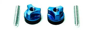 Secraft Aluminum Wing Bolts M6 – Lightweight, Anodized Wing Fasteners (Blue) [Scr-Wb-M6-Al-B] 1