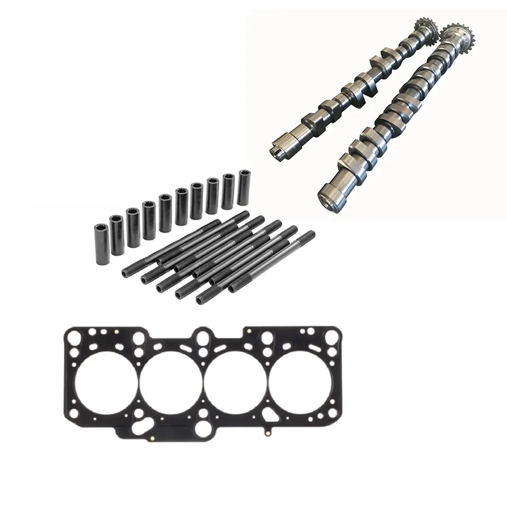 Spa Turbo Cometic Vw 1.8L 20V 1.68Mm Decompression Mls Head Gasket + Forged Head Studs - Set Of 10 Units + 252 / 260 High Performance Camshaft Set 1