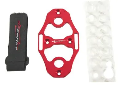 Secraft Rc Small Battery Bed V2 – Red Aluminum Mounting Tray [Scr-Bb-V2-Sm-Red] 1