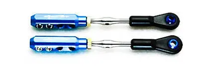 Secraft Pull-Pull Wire Tensioner Rudder Blue 1