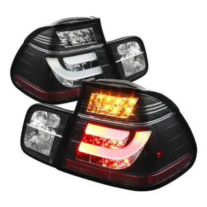 Spyder Led Tail Lights - Bmw E46 3-Series (Sedan) 1