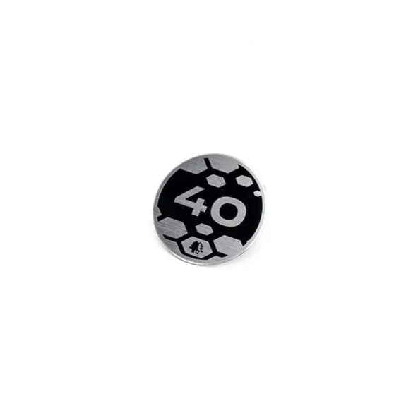 Bfi 40Th Anniversary Stainless Shift Coin For Bfi Heavy Weight Shift Knobs 1