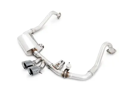 Awe Switchpath™ Catback Exhaust For Porsche 718 Boxster/Cayman (Pse Only) - Chrome Silver Tips 1