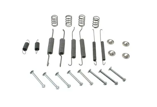 Rear Drum Brake Shoe Keeper Kit (Spring Kit) 1