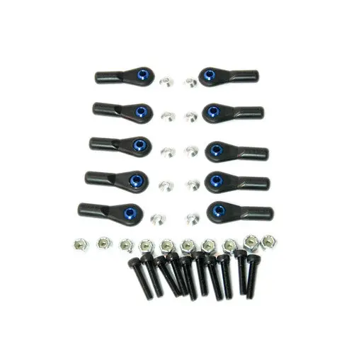 Secraft Aluminum Ball Links  Blue 1