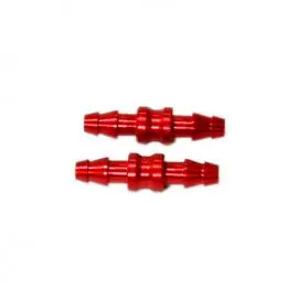 Secraft Aluminum Fuel Fitting Red 1