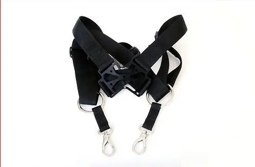 Secraft V2 Aluminum Transmitter Tray Harness – Adjustable Black Shoulder Support System 1