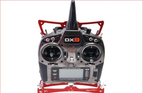 Secraft Large Aluminum Transmitter Tray (Red) – Fits Spektrum   Ix20, Ix20se & More 1
