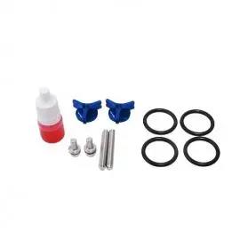 Secraft Wing Bolts 1/4-20 V2 (Aluminum Screw-Lock Type) Blue 1