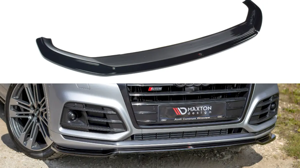 Maxton Design  Front Splitter Audi Sq5/Q5 S-Line Mkii (2018-Up) 1