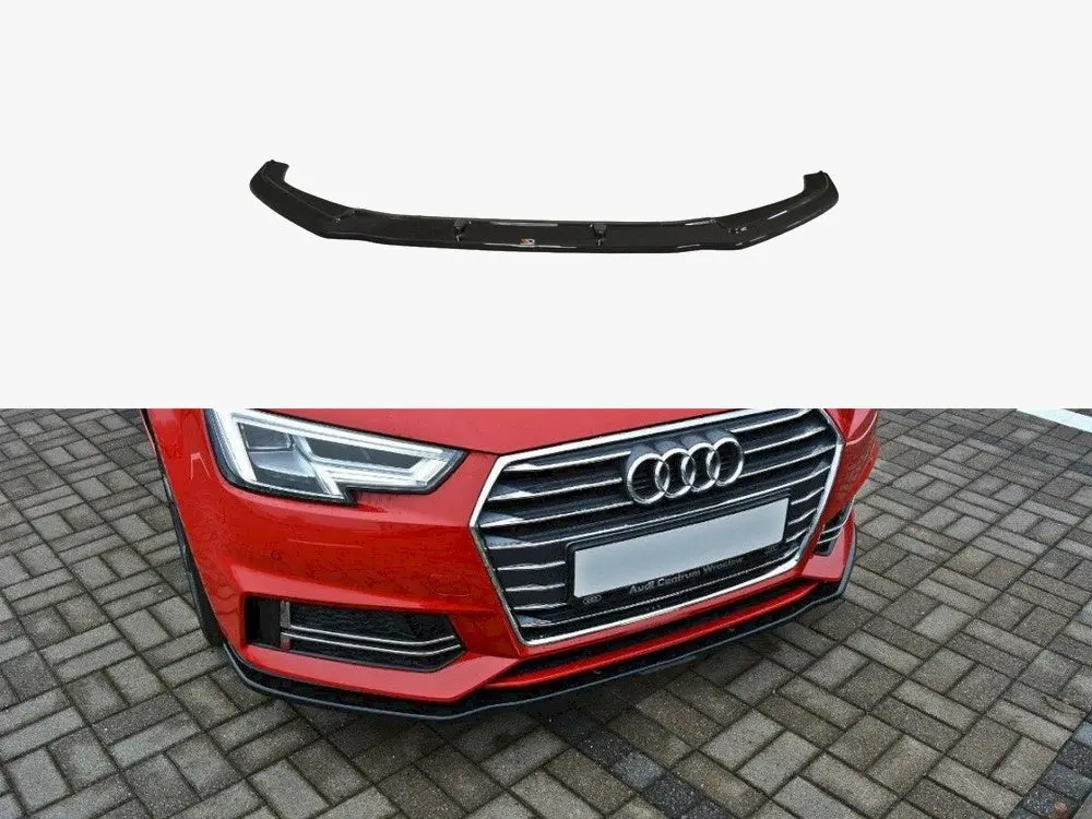 Maxton Design Side Front Splitter V2 - Audi B9 S4 / A4 S-Line (Pre-Facelift) 1