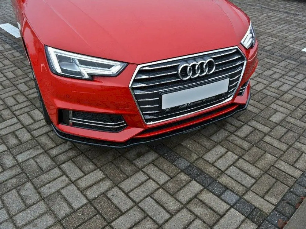 Maxton Design Side Front Splitter V2 - Audi B9 S4 / A4 S-Line (Pre-Facelift) 2